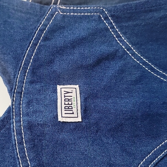 Vintage | Liberty Denim Bib Overalls 34 x 30 - Picture 12 of 12